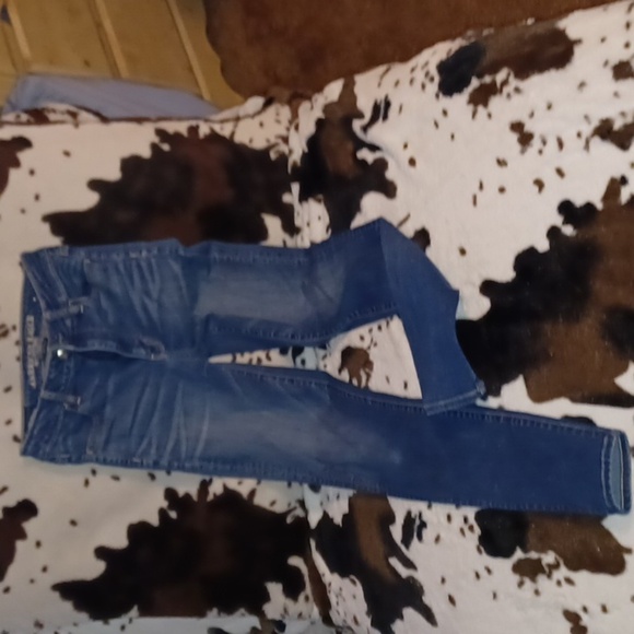 AMERICAN EAGLE JEANS,SUPER STRETCH SIZE 4 LONG, SUPER HIGH RISE JEGGING… - Picture 2 of 7